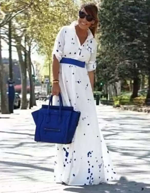 stunning chiffon maxi dress