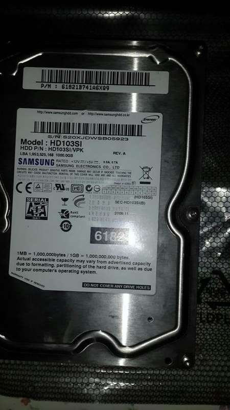 Samsung 1 Terrabyte Internal Hard drive
