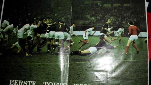 Homemade Rugby Scrap Book