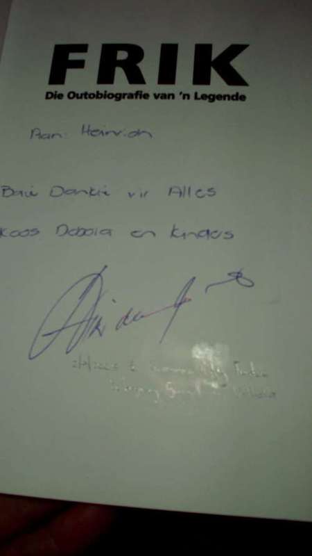 Frik ( Signed Copy )