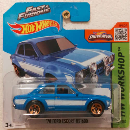 Hot Wheels 70 Ford Escort RS1600 FnF