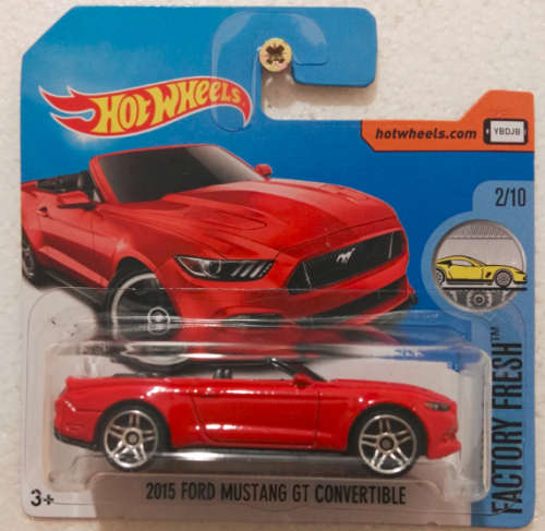 Hot Wheels '15 Ford Mustang GT Convertible 2/10