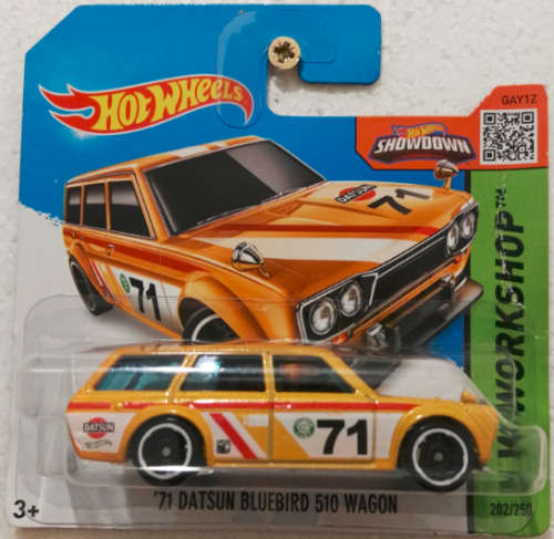 Hot Wheels '71 Datsun Bluebird 510 Wagon