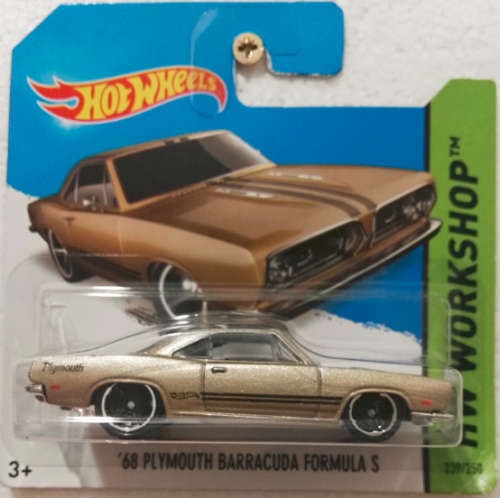 Hot Wheels Plymouth Barracuda Formula S '68