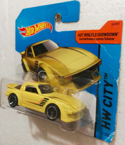 Hot Wheels Mazda RX-7 Yellow