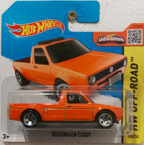 Hot Wheels Volkswagen Caddy Orange