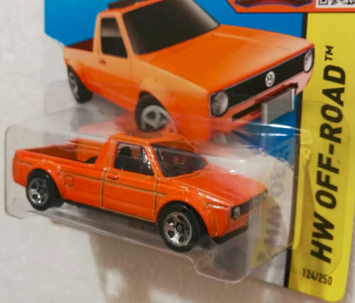 Hot Wheels Volkswagen Caddy Orange