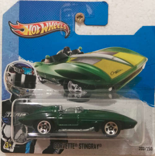 Hot Wheels Corvette Stingray Green