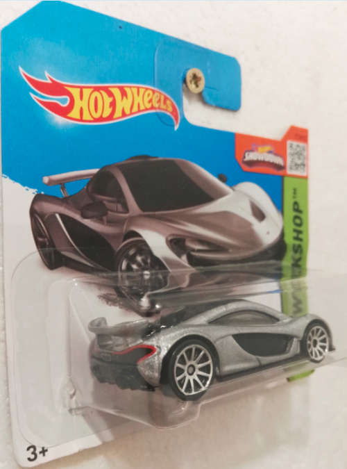 Hot Wheels Mclaren P1 Silver