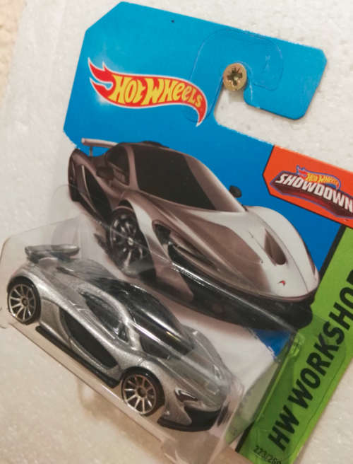 Hot Wheels Mclaren P1 Silver