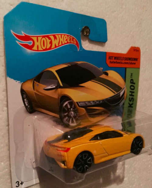 Hot Wheels '12 Acura Yellow