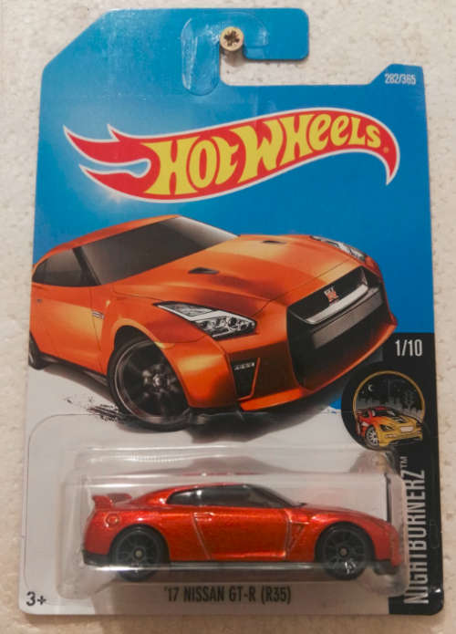 Hot Wheels Nissan GTR (Import long Card)