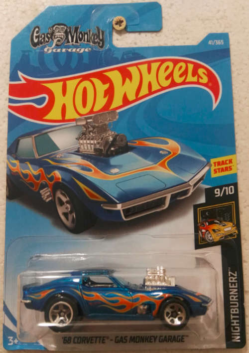 Hot Wheels Gass Monkey Garage Corvette Import