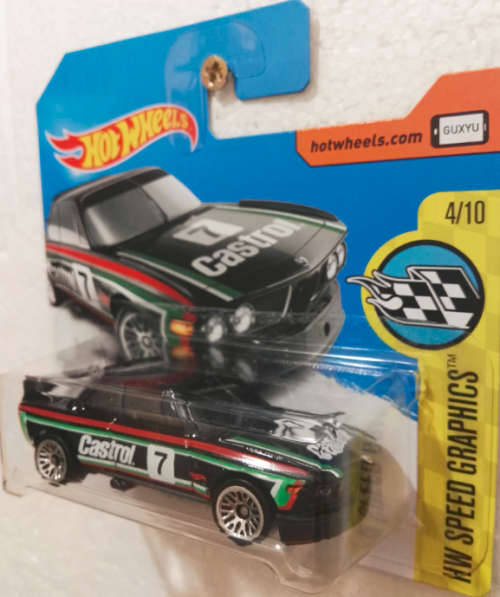 Hot Wheels '73 BMW 3.0 CSL Race Car 'Castrol'