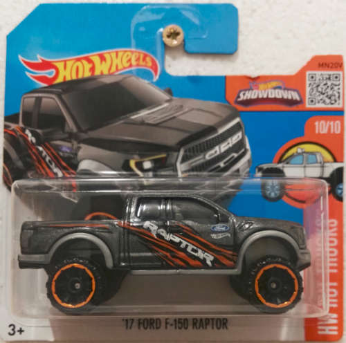 Hot Wheels '17 Ford F-150 Raptor (Charcoal)