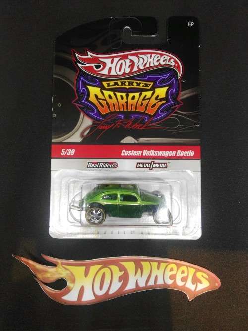 Hot Wheels Larry's Garage 5/39 Custom VW (Real Riders)