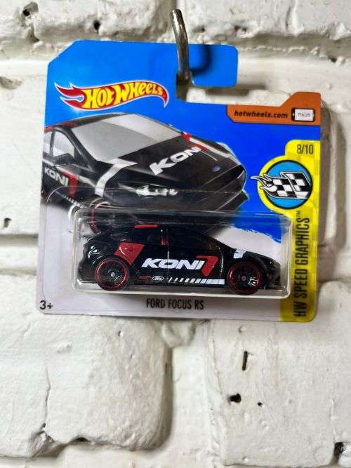 Hot Wheels Ford Focus RS Black
