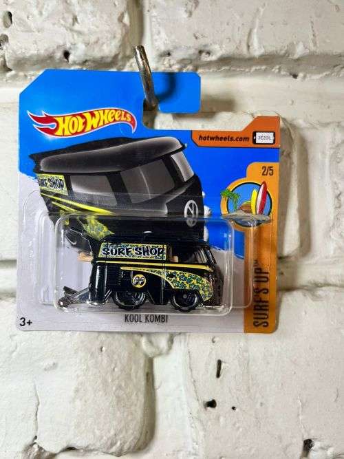 HotWheels 1/64 Kool Kombi Surf Black