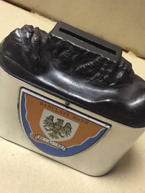 Barclays Bank Table Mountain money box