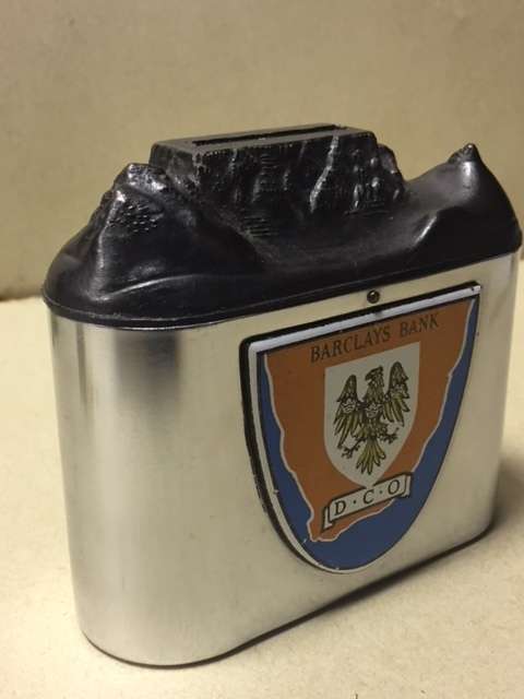 Barclays Bank Table Mountain money box