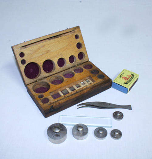 Vintage Jewellers Scale Weights