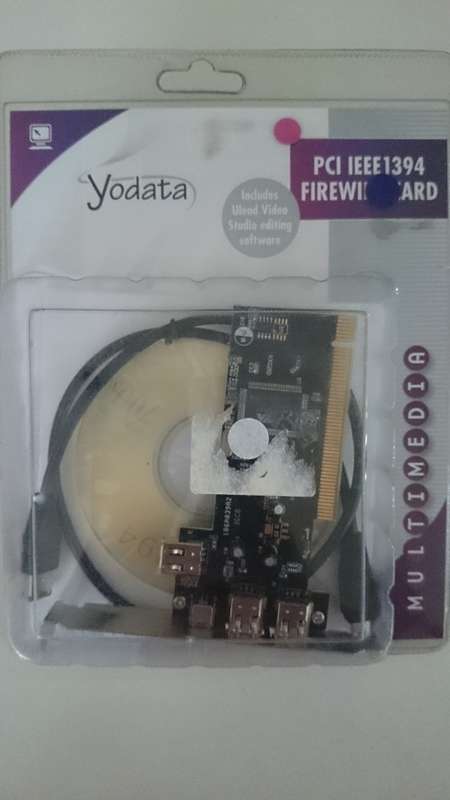 Card Yodata Pci IEEF1394 Firewire