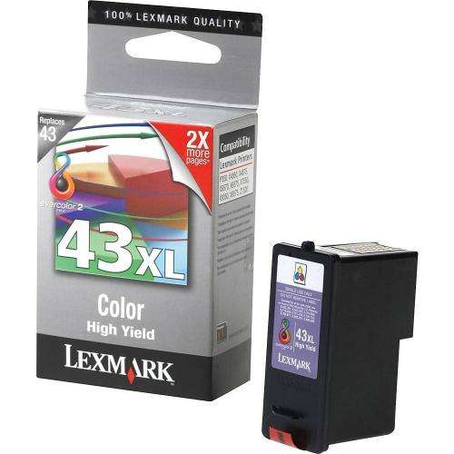 Lexmark 43XL Color High Yield Cartridge