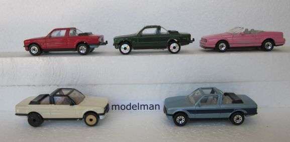 5 MATCHBOX INTERNATIONAL OPEN TOP CARS