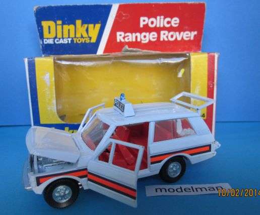 ENGLISH DINKY POLICE RANGE ROVER