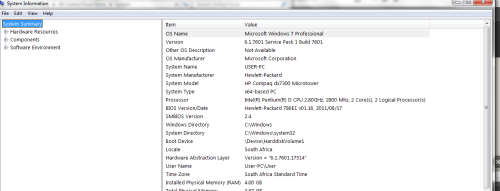HP MOTHERBOARD WITH CPU AND RAM