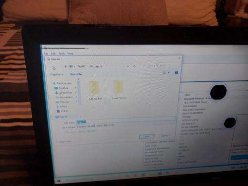 Toshiba Laptop for Sale - Screen Damaged no charger- Sold as is