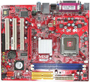 MSI 7222 Motherboard and CPU PM8PM-V)