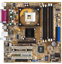 Asus P4S533MX  Mainboard and CPU Up for grabs