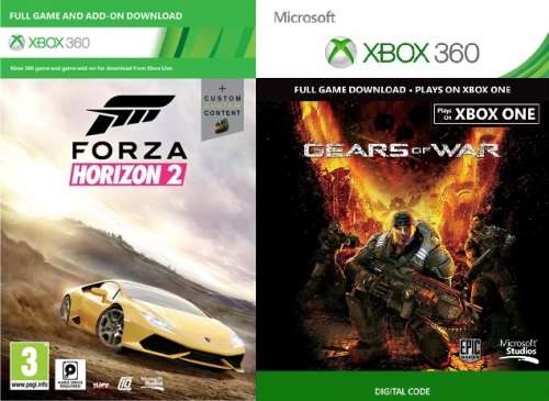 Forza Horizon 2 & Gears of War Download Codes Bundle for Xbox 360 and Xbox One