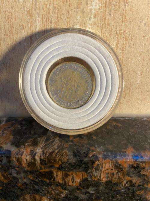!!! 1940!!! 1 Shilling (Fibre school money)