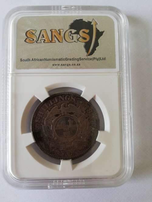 " 1897" ZAR 2.5s - AU 50 - (SANGS GRADED)