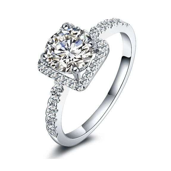 *****ONLY 1****** 0.6 Carat Diamond Platinum Ring for Her ****ONLY 1***