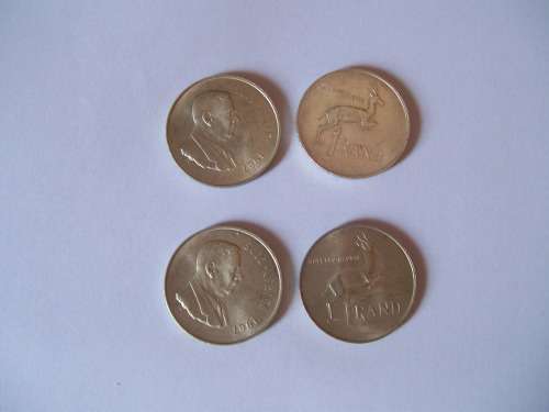 FOR JonDav0614 ONLY * 1967 Silver One Rand * 80% Silver. Lot of 4.