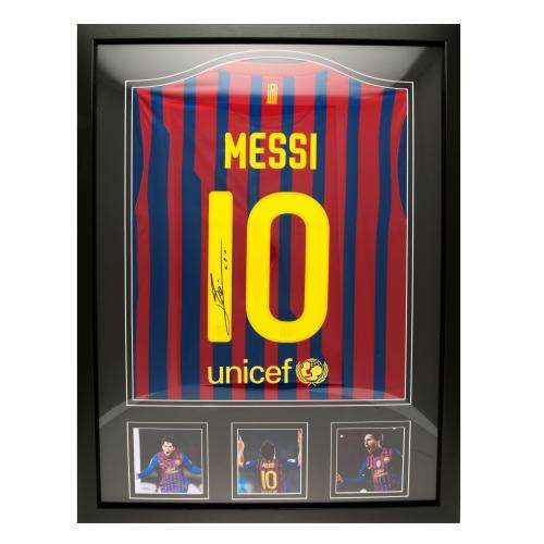 Authentic Lionel Messi signed shirt