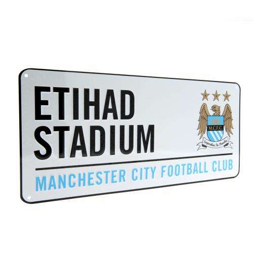 Manchester City F.C. Street Sign Etihad