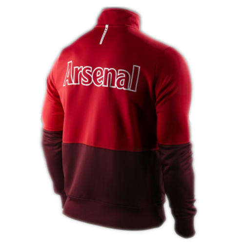 Arsenal Line Up Jacket - Red