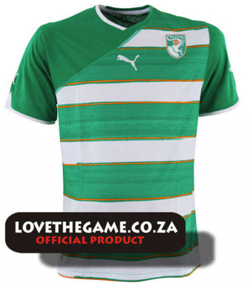 Ivory Coast Away Jersey 2010