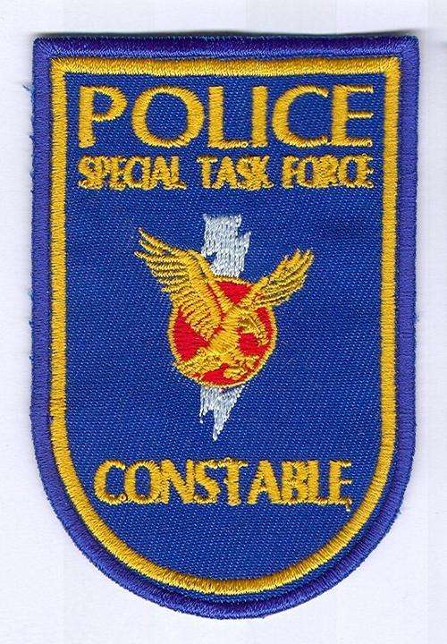 Police STF Constable flash - Embroidered