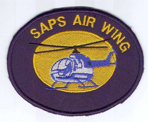 Police Air Wing Helicopter Patch