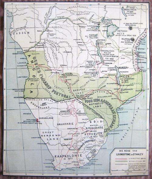 Travels and Discoveries of Livingstone & Stanley - COPY