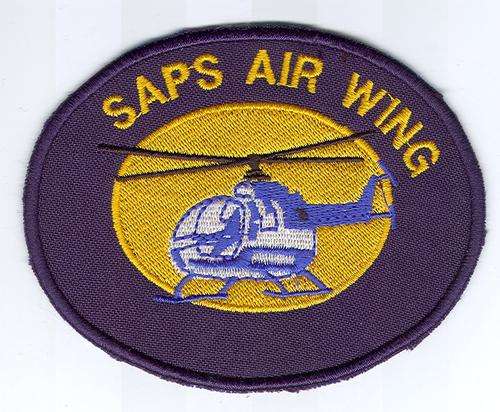 SA Police Air Wing Helicopter patch