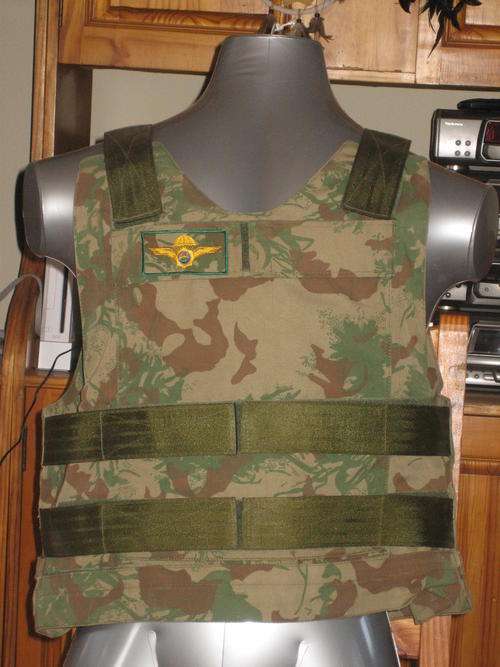 Police Cammo Bullet Proof Outer with STF badge