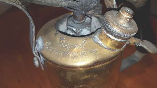 VINTAGE SIEVERT PARAFFIN BLOW TORCH