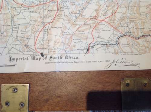 FIRST EDITION 1901 BRITISH BOER WAR MILITARY MAPS (SET OF 6)