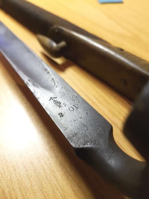 MID 19TH CENTURY MILITARY MUSKET BAYONET